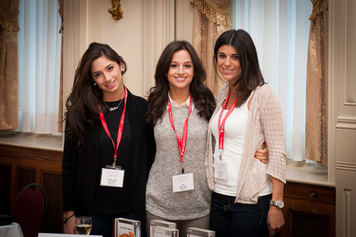 MUthins co-founders Chelsea Beloff, Ali Beloff, and Jennifer Stein used their 2012 prize money to launch a website for their all-natural, low-calorie line of muffins. / Photo: Damian Turski