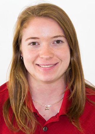 Gabrielle Davidson, a forward on the McGill Martlets, has scored five goals in two games for Team Canada at the the FISU World University Winter Games in Italy. / Photo courtesy of McGill Athletics and Recreation. 