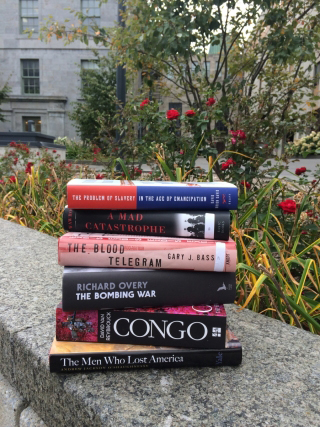 The six finalists for 2014 Cundill Prize in Historical Literature.