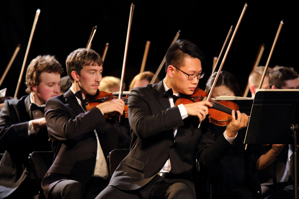 The McGill Symphony Orchestra. / Photo: Owen Egan