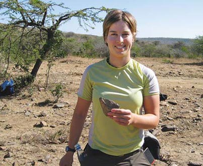 Undergraduate Rachel Steed studied issues impeding health care access in Kenya. Courtesy of Rachel Steed