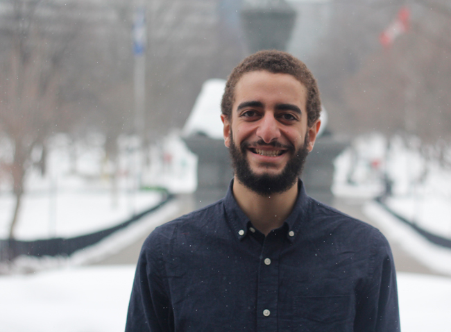 “I’m in a privileged position because I understand people’s needs and I understand the resources that are available on campus to help,” he says. “An important part of my job – and it is something I’m good at – is facilitating those connections.” / Photo courtesy of Kareem Ibrahim