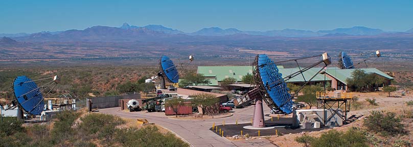 Researchers used the VERITAS observatory in Arizona to hunt for the source of cosmic rays.