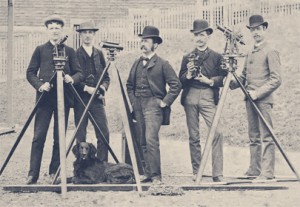 C.H. McLeod (flanked by students circa 1880) dedicated himself to the quiet study of astronomical data.  As the longstanding superintendant of the McGill Observatory, he used his vast volume of readings to reconfigure the longitudinal readings of Canada.