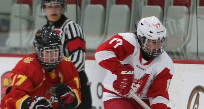 Canada's Melodie Daoust out of Olympic women's hockey game against