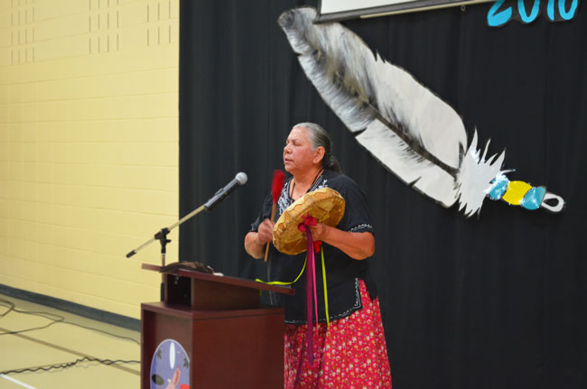 RoseAnn Martin, a traditional Mi’gmaw woman and elder from the community of 