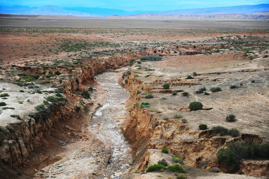 Most rivers run dry - now and then