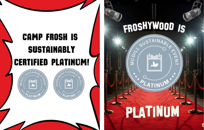 Instagram images from Music and Management promote their Platinum certifications.