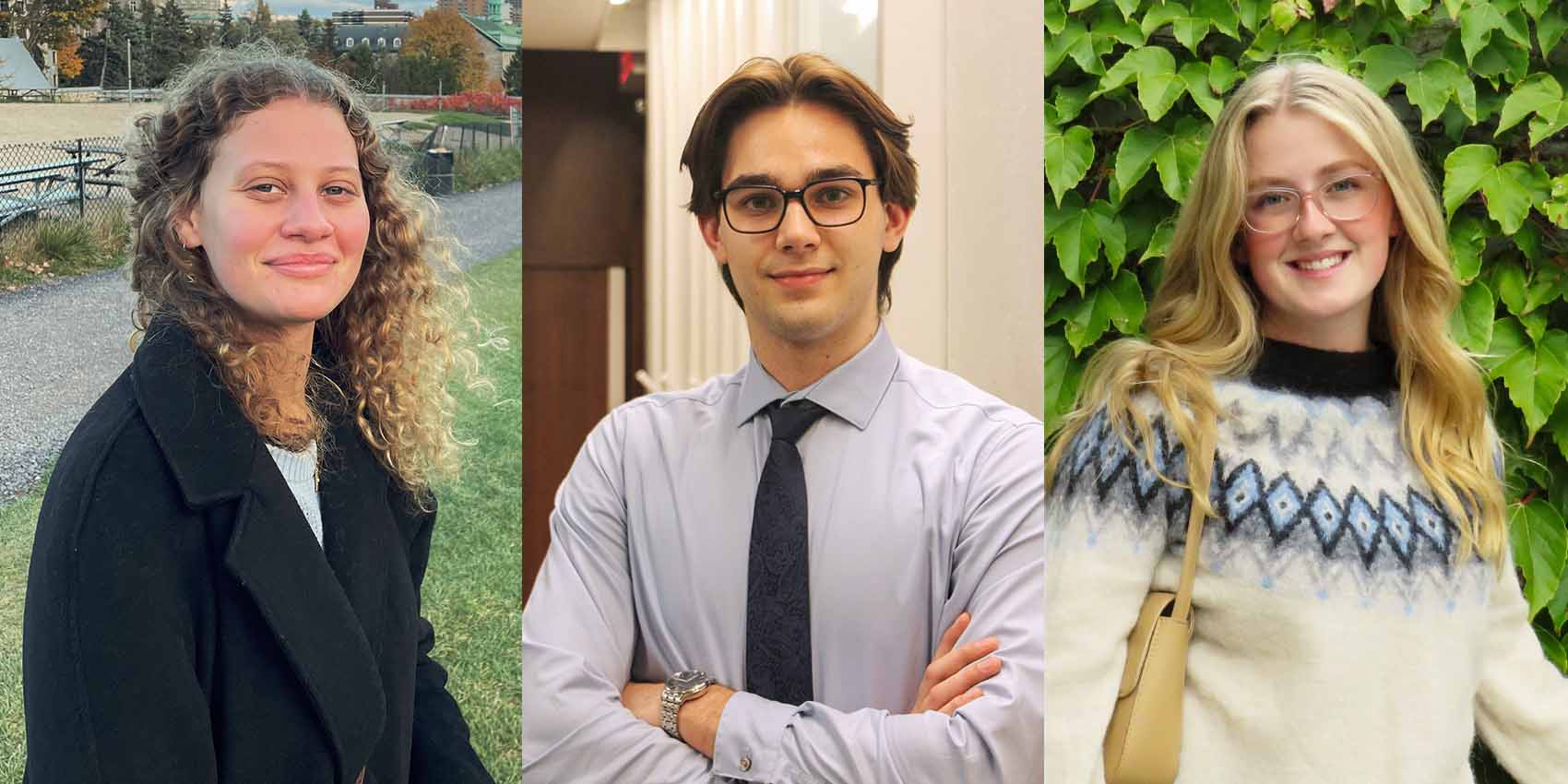 Magnolia Miller, Olivier Lesage Filippin and Salma Galal