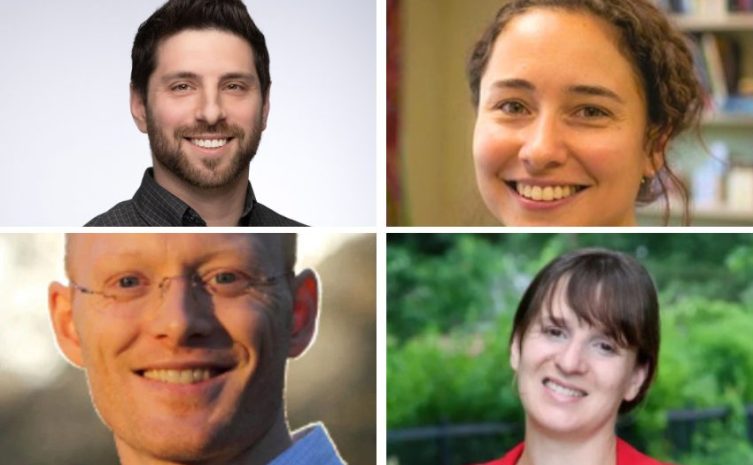 Headshots of four McGill professors.