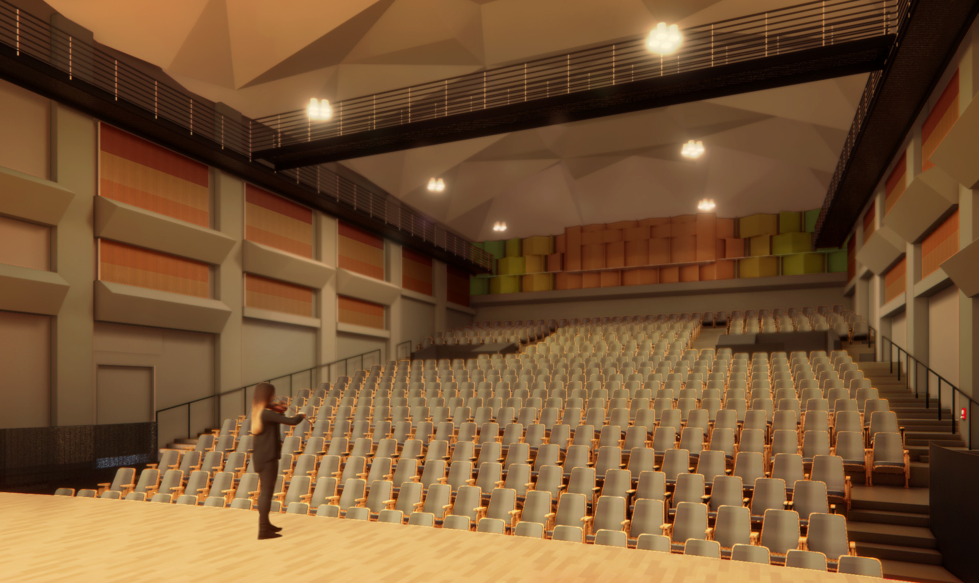 Pollack Hall rendering