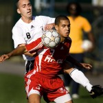 The undefeated soccer Redmen get set to face the second-place UdeM Carabins at Molson Stadium Friday night with a place atop the Quebec conference on the line. / Photo: Andrew Dobrowolskyj