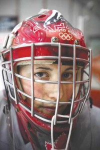 Having just notched her 100th game with the Martlets, goalie Charline Labonte leads the nation with a sparkling 0.57 goals-against-average.