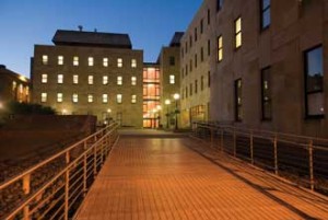 Named after a prominent Chairman of the Department of Chemistry who was active in research during World War II, the Otta Maass Chemistry Building was built betwen 1964 and 1966. / Photo: Claudio Calligaris