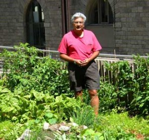 “I’m not growing any food in my garden at home just now,” said Viram Bhatt, “but I have a good herb garden.” / Photo: Neale McDevitt