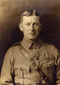 McGill field surgeon John McCrae, c. 1914. / Photo courtesy of the McGill Remembers Project